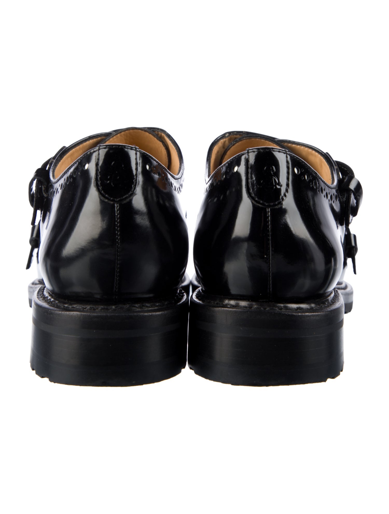 The Office of Angela Scott Patent Leather Oxfords